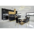 Стул SIGNAL KING Velvet Bluvel 19 черный/золотой